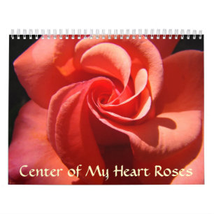 Rosen Kalender Zentrum meines Herzens Valentinstag