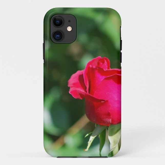 Rosen-Knospe Case-Mate iPhone Hülle (Rückseite)
