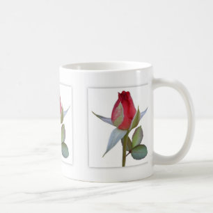 Rosen-Knospen-Platten Kaffeetasse