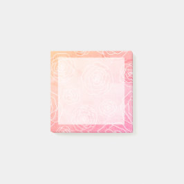 Rosen-Kontur Post-it Klebezettel