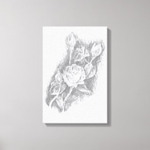 Rosen Leinwanddruck