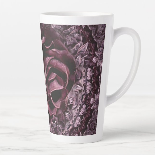 Rosen-Mandala  Milchtasse (Rechts)