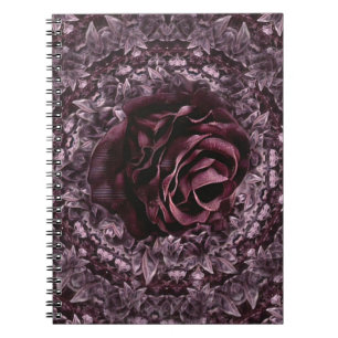 Rosen-Mandala  Notizblock
