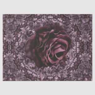 Rosen-Mandala Seidenpapier