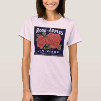 Rosen-Marken-Äpfel T-Shirt