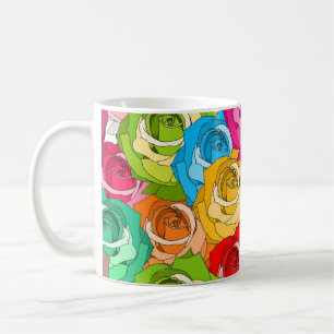 Rosen-Parade-Tasse Kaffeetasse