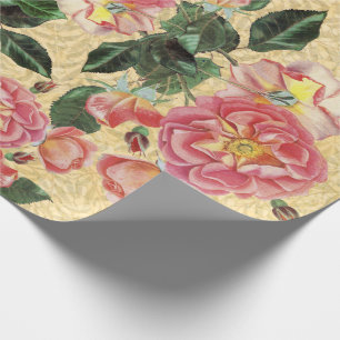 Rosen-Parade-Verpackungs-Papier Geschenkpapier