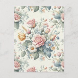 Rosen  postkarte