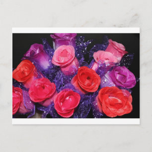 Rosen Postkarte
