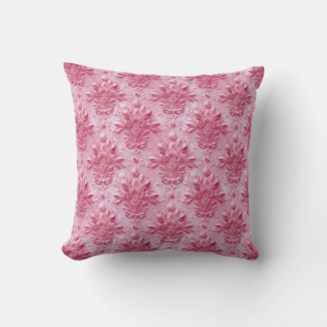 Rosen Quartz Verzauberungsprinzip Kissen (Vorderseite)