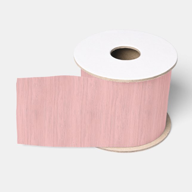 Rosen-Quarz-hölzerner Korn-Bambusblick Ripsband (Spule)