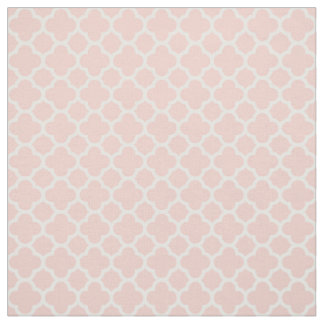 Rosen-Quarz-Rosa-Koralle Quatrefoil Muster 2016 Stoff