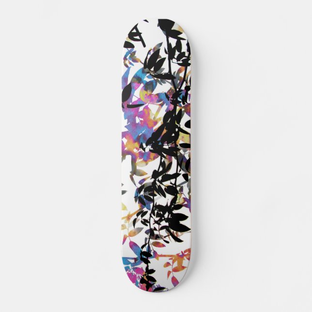 Rosen-RebeSkateboard Skateboard (Vorderseite)