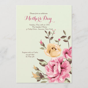 Rosen-Romance Einladung