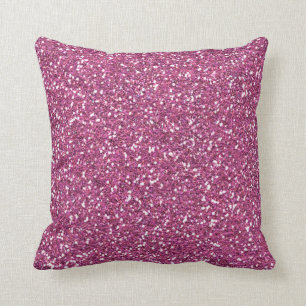 Rosen-rosa Glamour Kissen