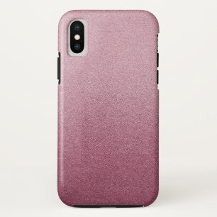 Rosen-rosa Glitzer-Sand-visuelles Beschaffenheit Case-Mate iPhone Hülle