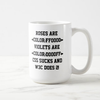 Rosen sind Farbe: FF0000 Kaffeetasse