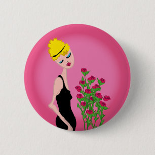 Rosen sind rot button