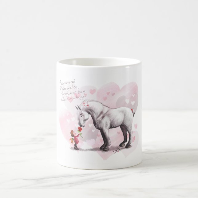Rosen sind rote Tasse (Mittel)