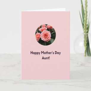Rosen Tante Muttertagskarte Karte