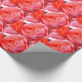 Rosen-Tapete Geschenkpapier