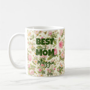 Rosen und Bienen Beste Mama Tasse Geschenk