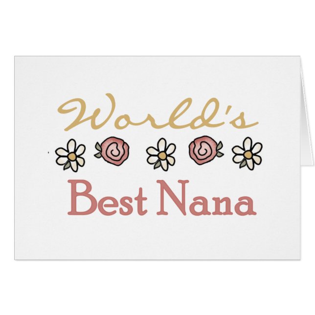 Rosen und die beste Nana der Gänseblümchen-Welt (Vorderseite (Horizontal))
