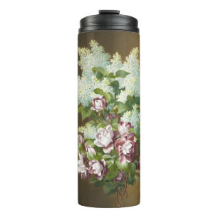 Rosen und Flieder,  Thermosbecher