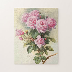 Rosen und Hummeln Paul de Longpre Fine Art