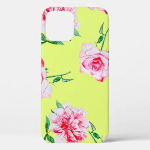 Rosen und Pfingstrosen Aquarell-Illustrationsmuste Case-Mate iPhone Hülle