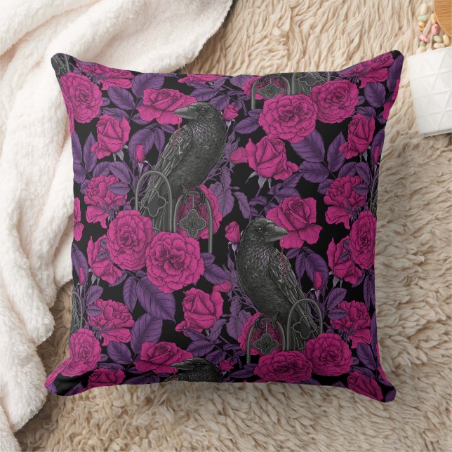 Rosen und Rosen Kissen (Decke)