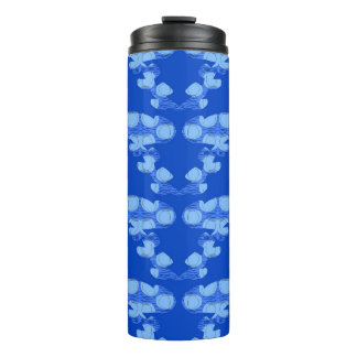 Rosen und Wellen Rosen Thermosbecher