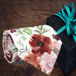 Rosen und Zimt Blume Floral Neck Tie Krawatte