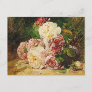 Rosen V von Georges Jeannin Postkarte