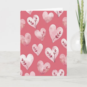 Rosen Valentinstag Herz Liebeskarte Karte