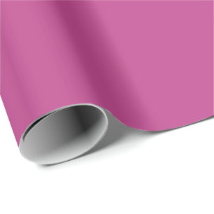 Rosen-Violett Vollfarbiger Druck, Dunkles Magenta  Geschenkpapier