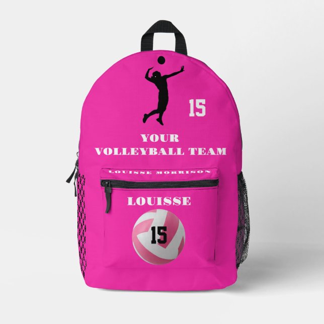 ROSEN VOLLEYBALL Rucksäcke Girl-Player 2 (Vorderseite)
