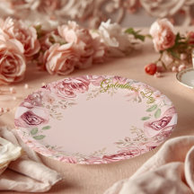 Rosen zum Galentine-Brunch-Tisch von Blush Garden