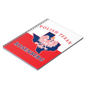 Rosenberg Polish Texan Notizblock