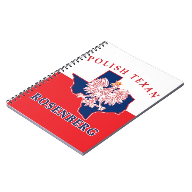 Rosenberg Polish Texan Notizblock (Linke Seite)