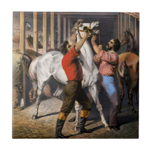 Rosenbergs Großer Ostindien-Pferde-Invigorator. Fliese