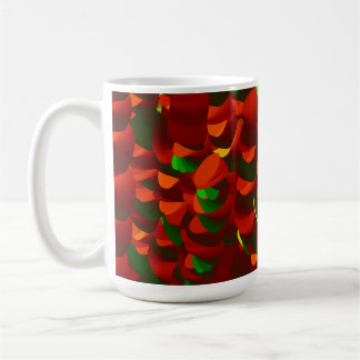 Rosenblätter abstrakt Kaffeetasse
