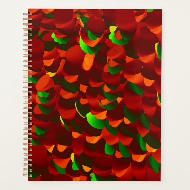  Rosenblätter abstrakt Planer (Vorderseite)