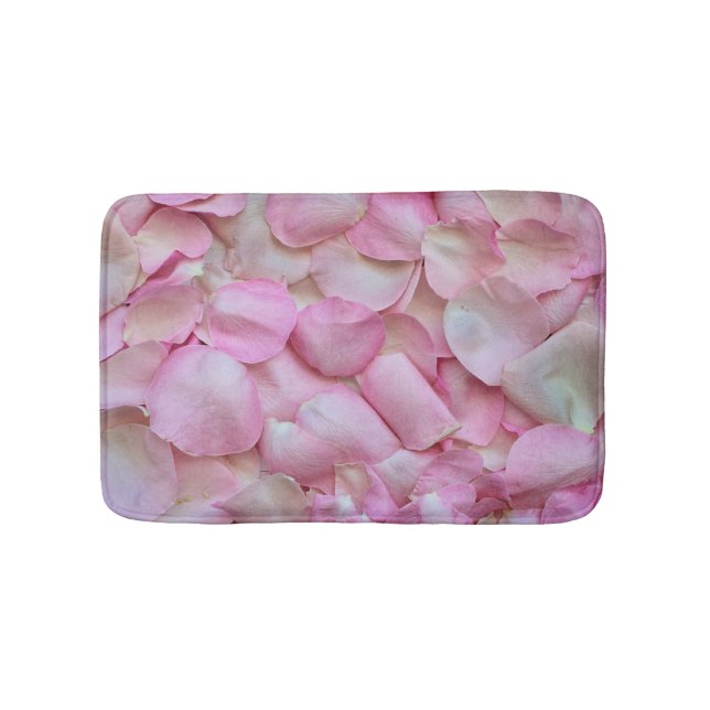 Rosenblätter Badematte (Vorderseite)