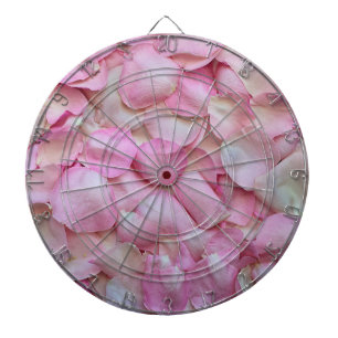 Rosenblätter Dartscheibe