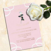 Rosenblättriges Brautparty