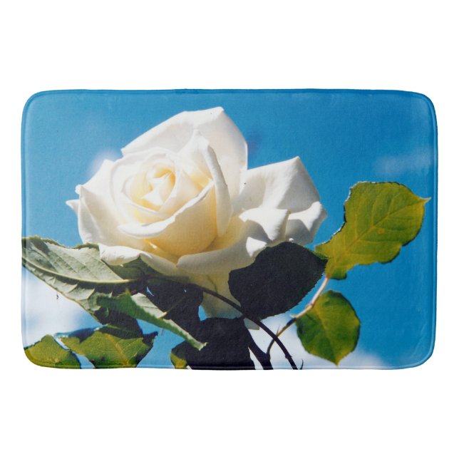 Rosenblümchen Badematte (Vorderseite)