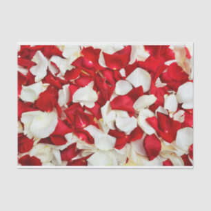 Rosenblumenblätter Seidenpapier