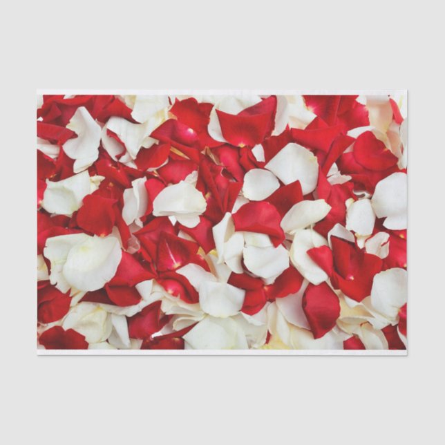 Rosenblumenblätter Seidenpapier (Vorderseite)