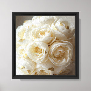 Rosenblumendesign  leinwanddruck